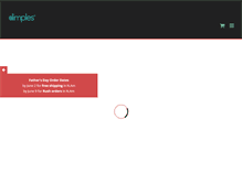 Tablet Screenshot of dimplescharms.com
